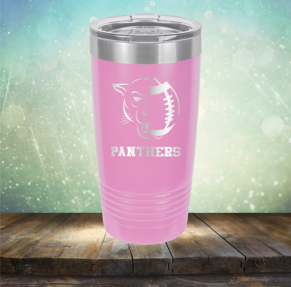 Panthers Football - Laser Etched Tumbler Mug