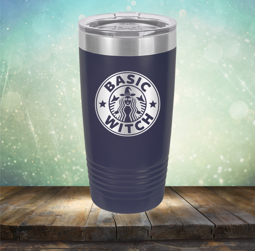 Basic Witch - Laser Etched Tumbler Mug
