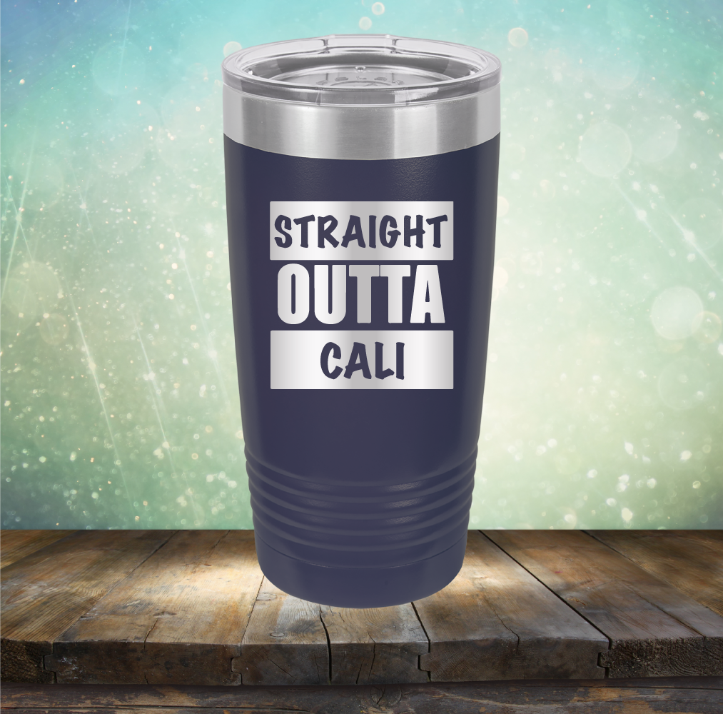 Straight Outta Cali - Laser Etched Tumbler Mug