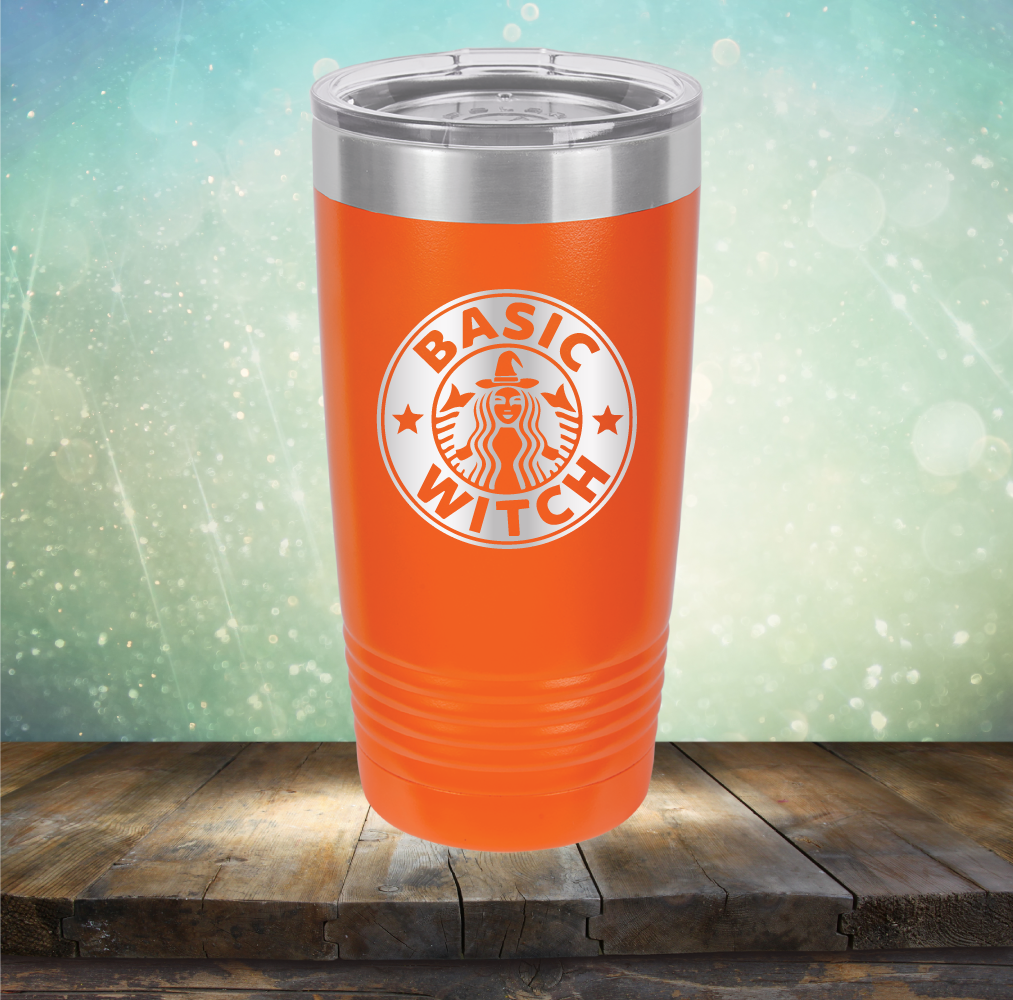 Basic Witch - Laser Etched Tumbler Mug