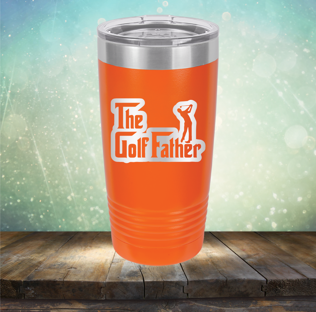 The Golf Father - Laser Etched Tumbler Mug