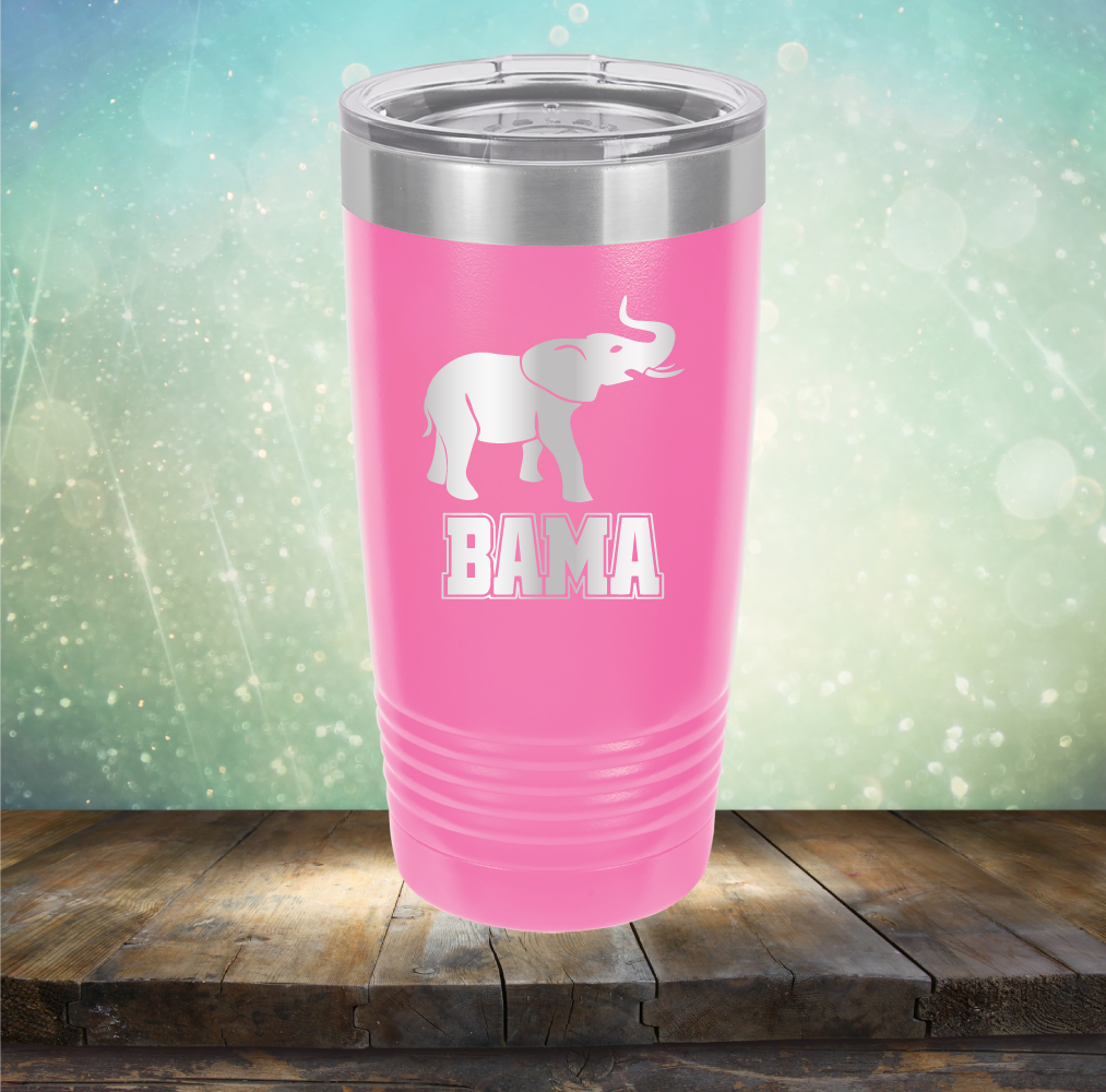 BAMA Football - Laser Etched Tumbler Mug