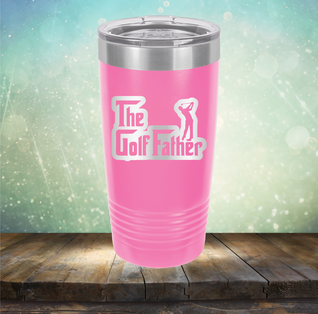 The Golf Father - Laser Etched Tumbler Mug