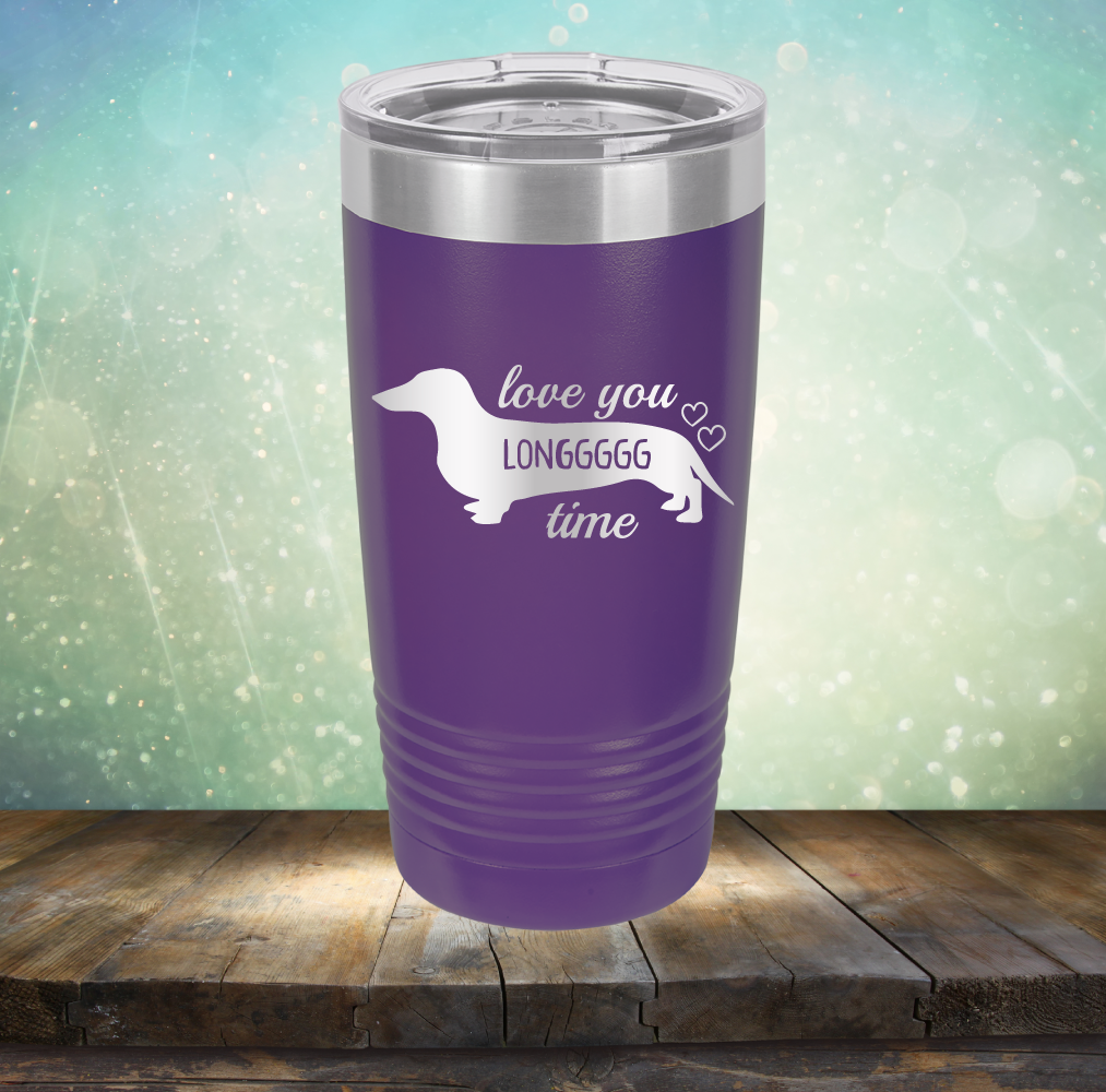 Love You Longgggg Time - Laser Etched Tumbler Mug