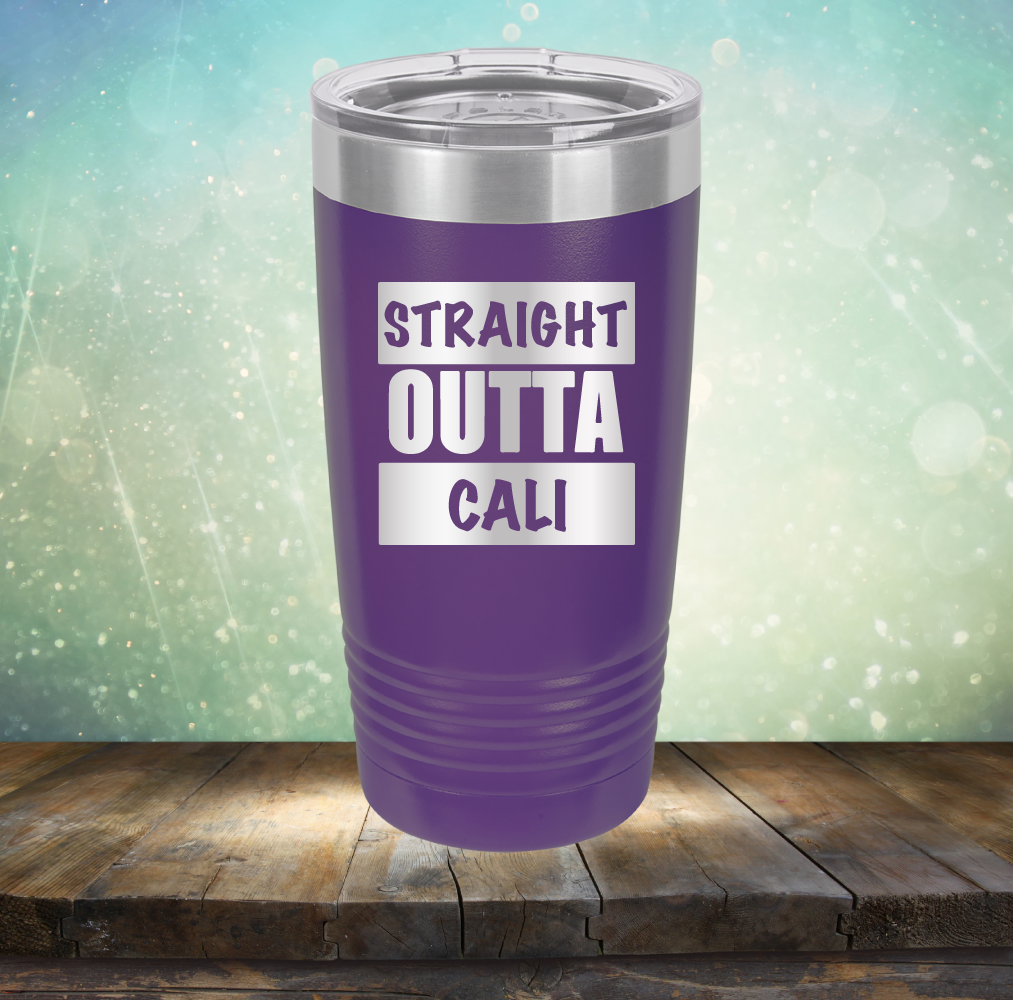 Straight Outta Cali - Laser Etched Tumbler Mug