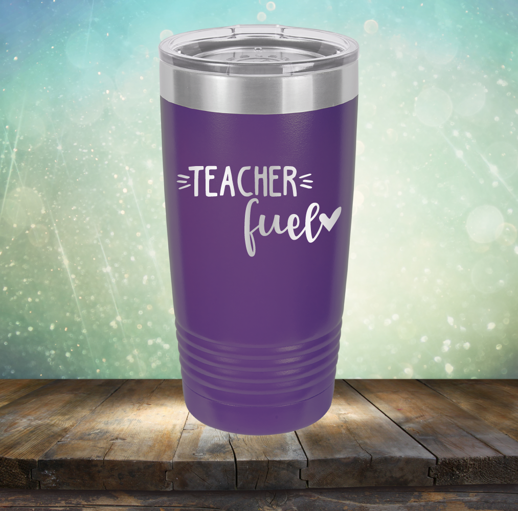Teacher Fuel - Laser Etched Tumbler Mug