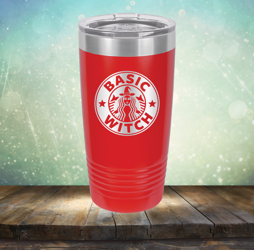 Basic Witch - Laser Etched Tumbler Mug
