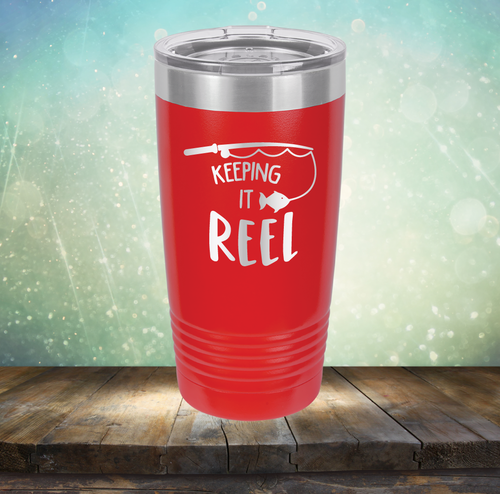 Keeping It Reel - Laser Etched Tumbler Mug