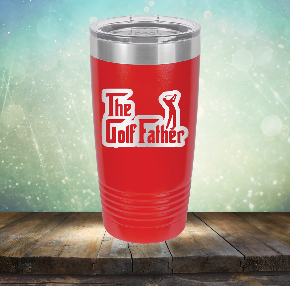 The Golf Father - Laser Etched Tumbler Mug