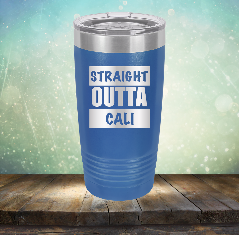 Straight Outta Cali - Laser Etched Tumbler Mug