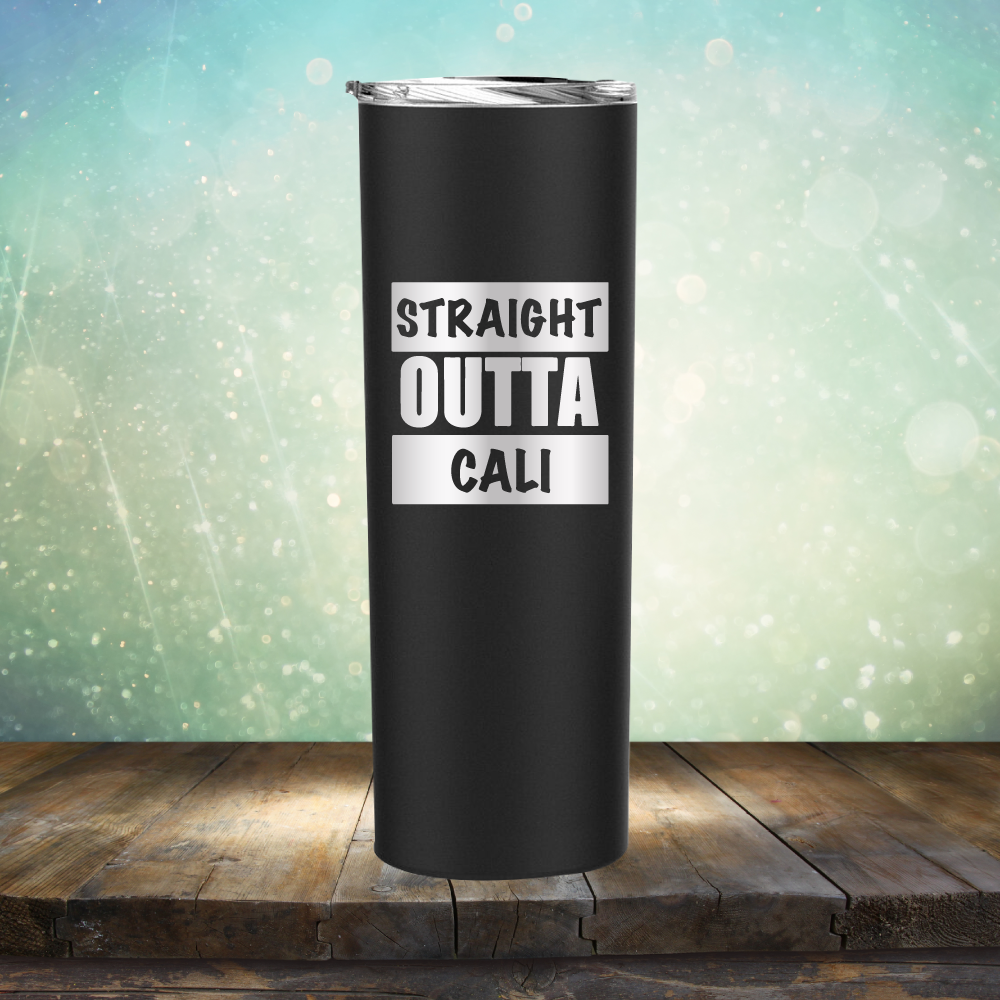 Straight Outta Cali - Laser Etched Tumbler Mug