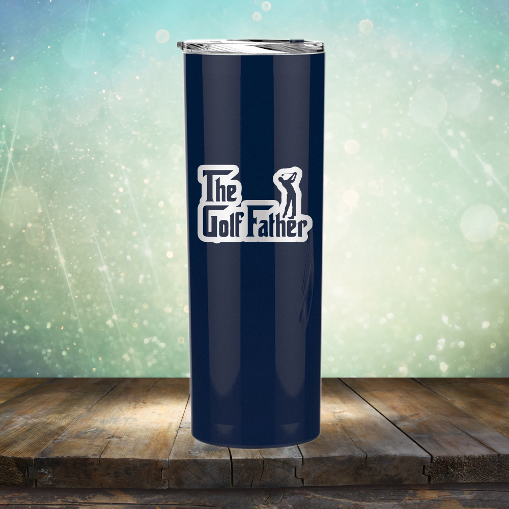 The Golf Father - Laser Etched Tumbler Mug