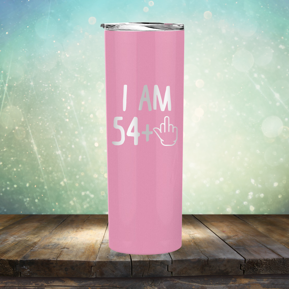I Am 54 plus 1 - Laser Etched Tumbler Mug