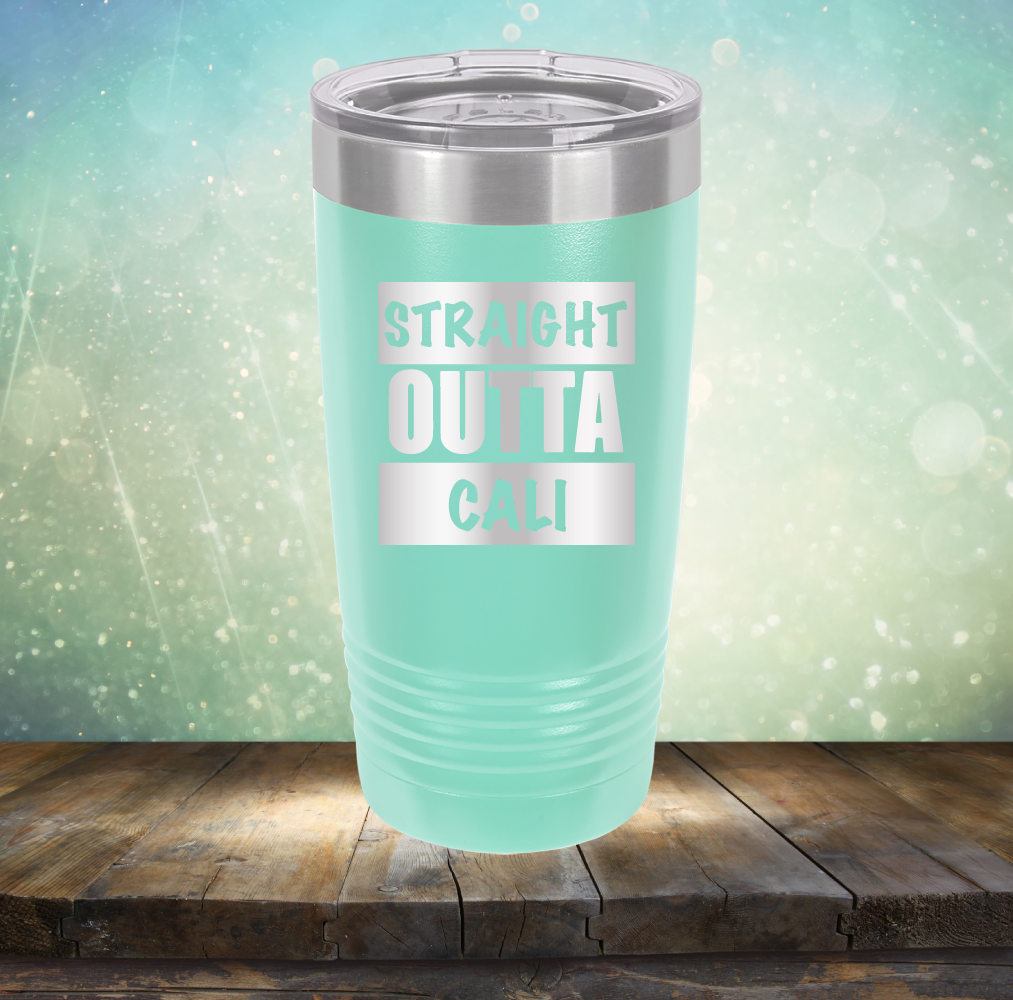 Straight Outta Cali - Laser Etched Tumbler Mug