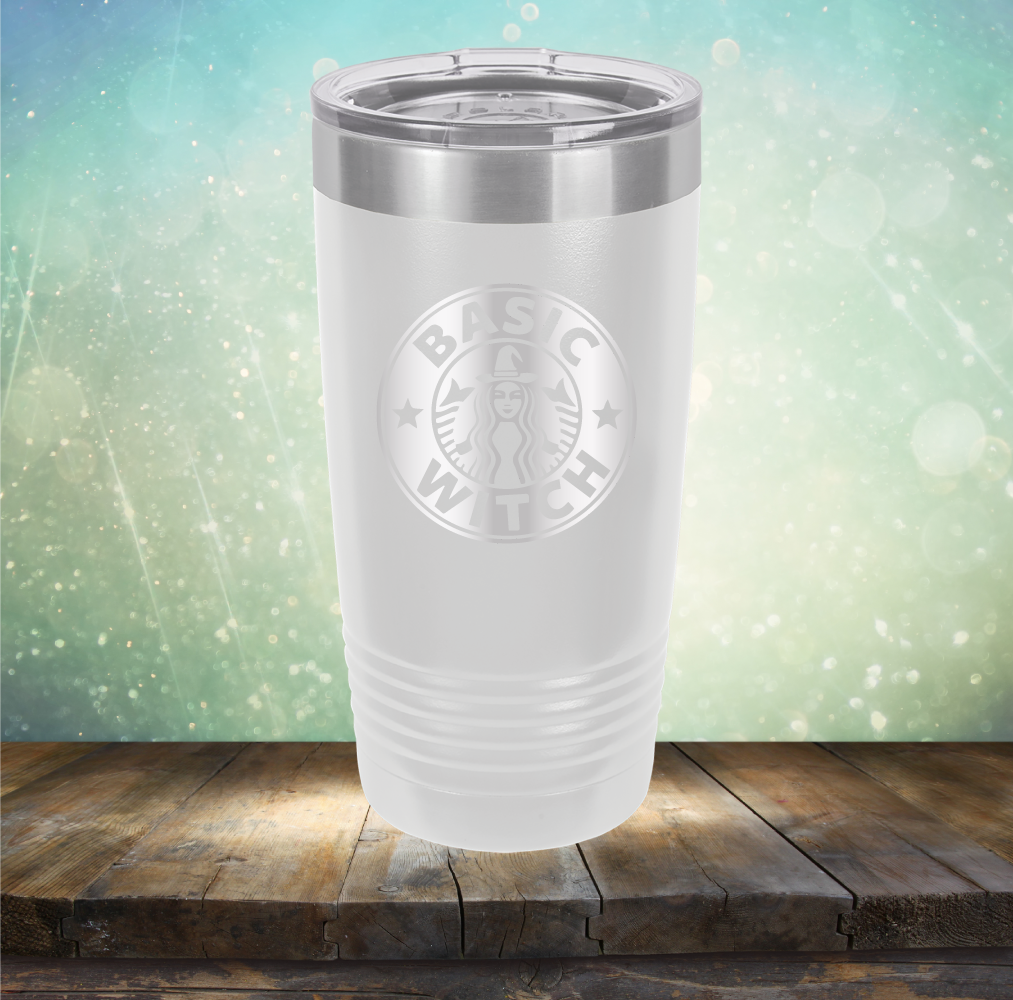Basic Witch - Laser Etched Tumbler Mug