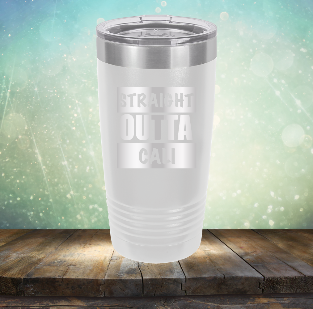 Straight Outta Cali - Laser Etched Tumbler Mug
