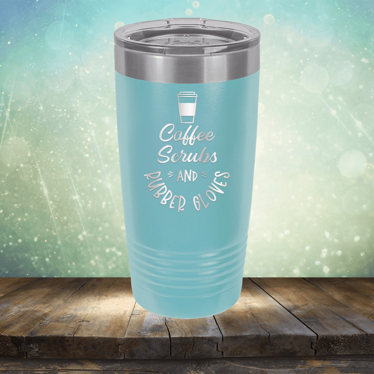 Ask Your Mom with Mustache - Laser Etched Tumbler Mug