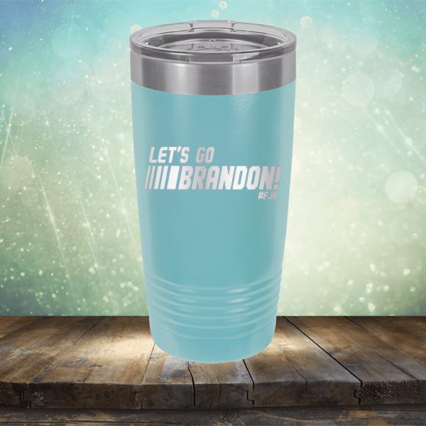 Let&#39;s Go Brandon FJB Racing - Laser Etched Tumbler Mug