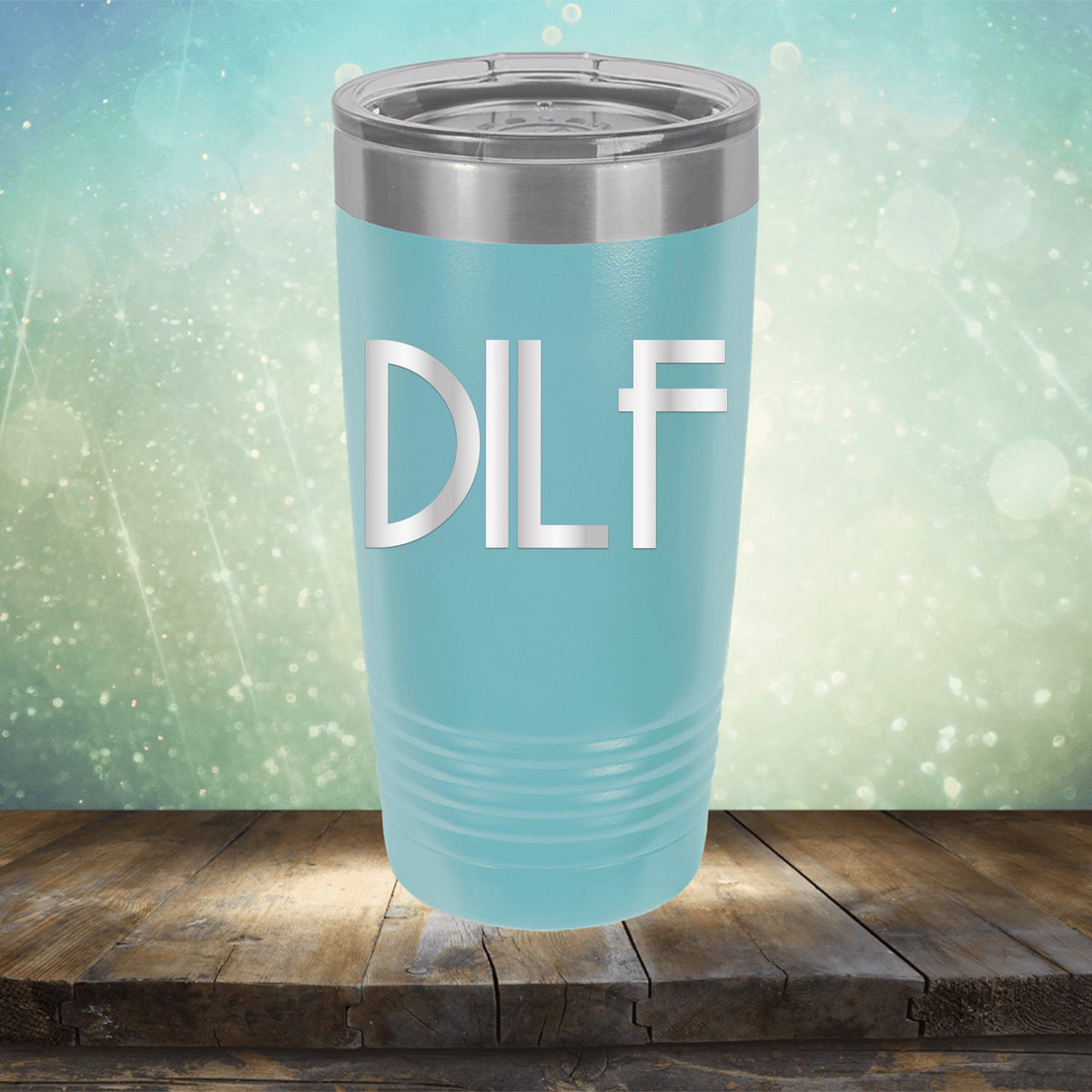 DILF - Laser Etched Tumbler Mug