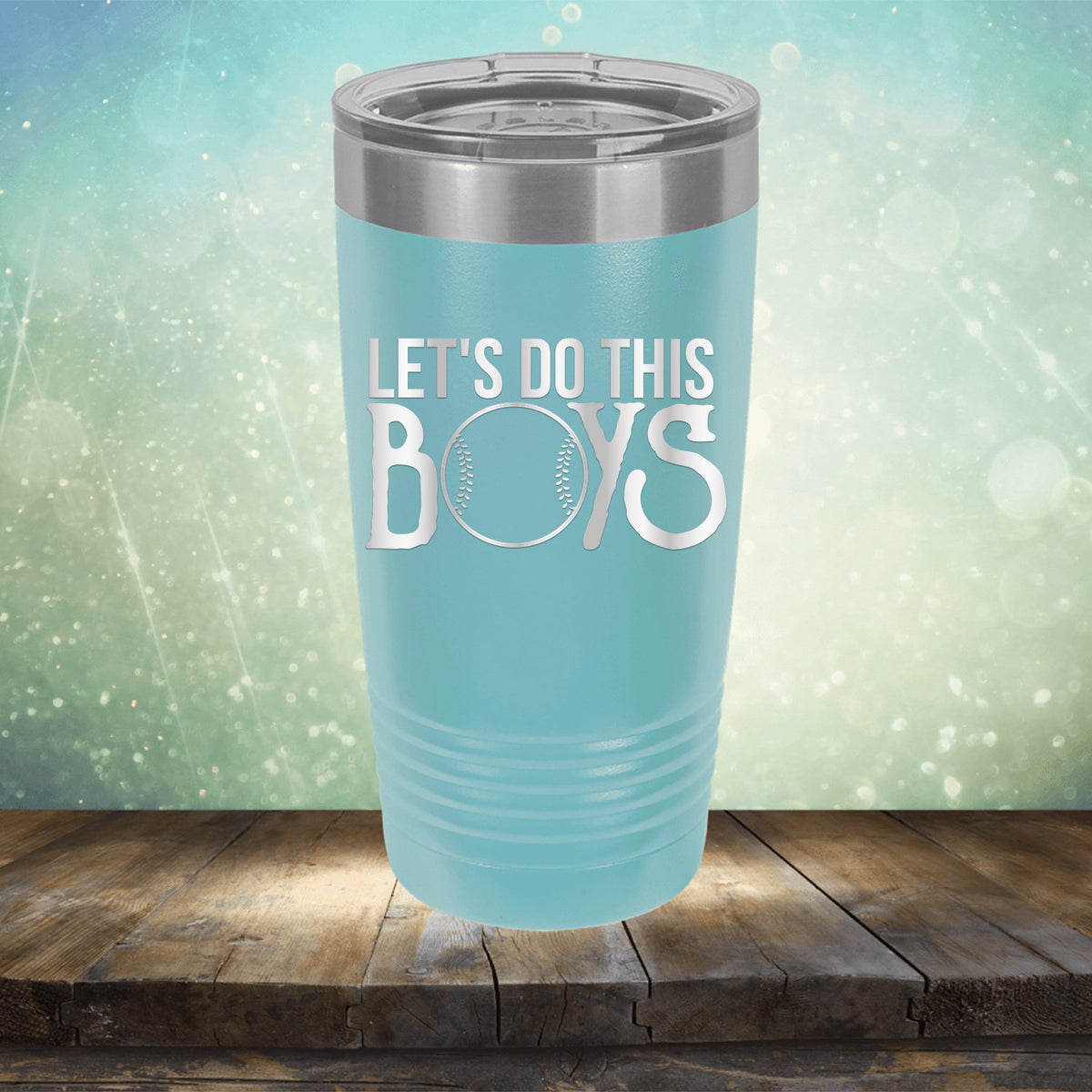 Lets Do This Boys - Laser Etched Tumbler Mug