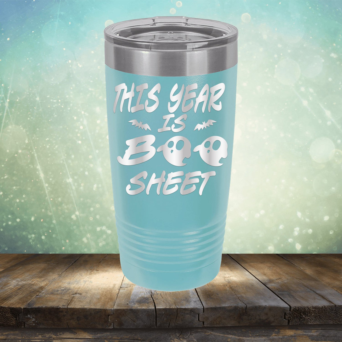 This Year is Boo Sheet - Laser Etched Tumbler Mug