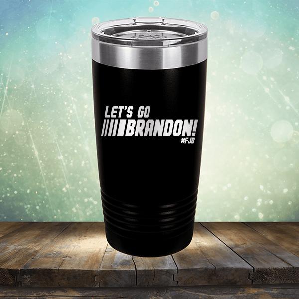 Let&#39;s Go Brandon FJB Racing - Laser Etched Tumbler Mug