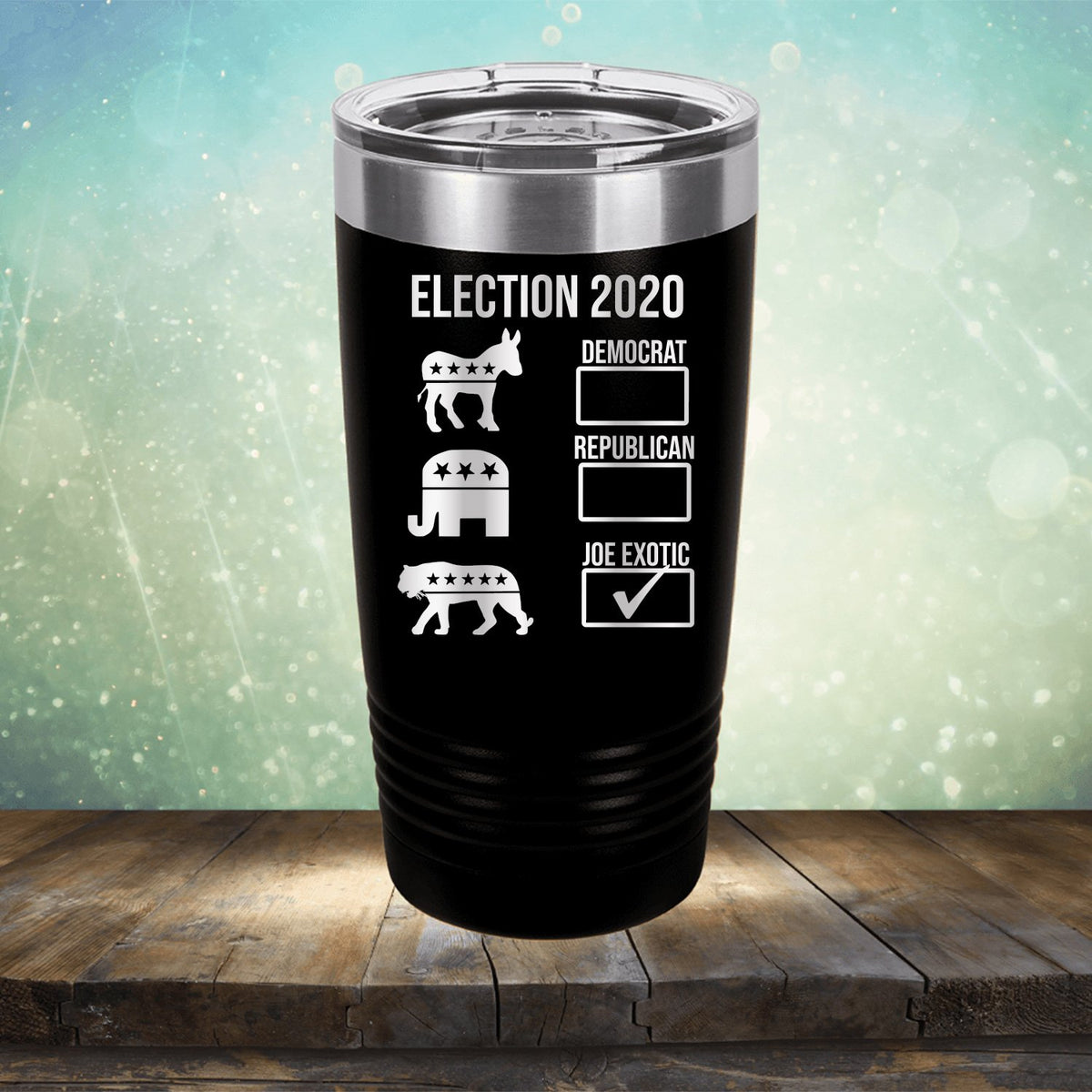 Joe Exotic Election 2020 - Laser Etched Tumbler Mug