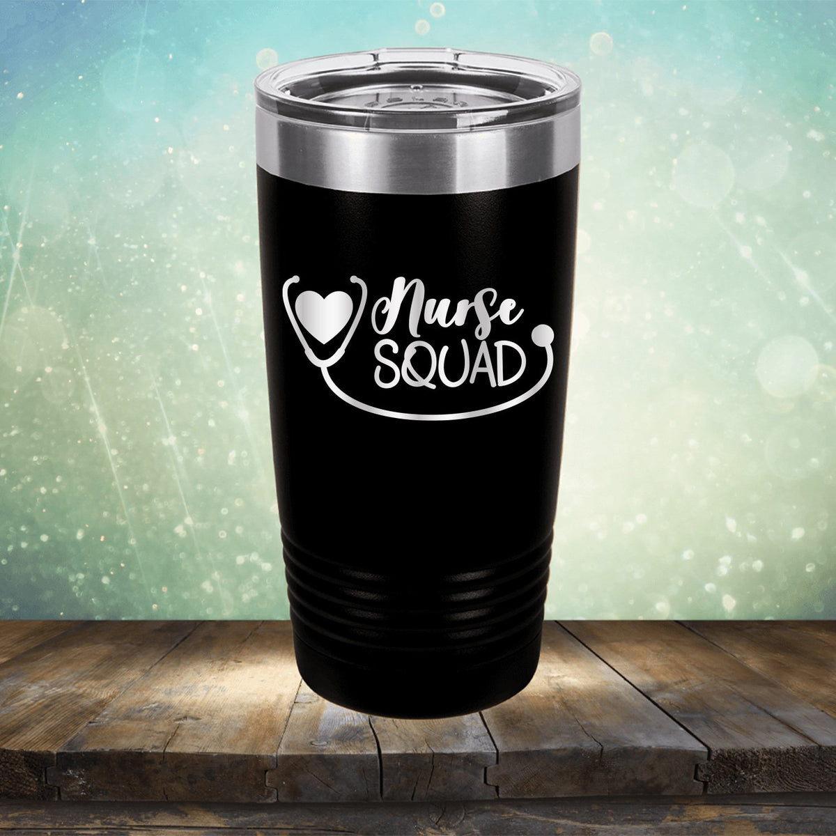 Nurse Squad With Stethoscope - Laser Etched Tumbler Mug