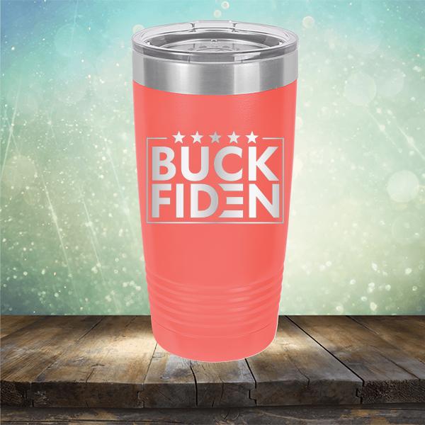 Buck Fiden - Laser Etched Tumbler Mug