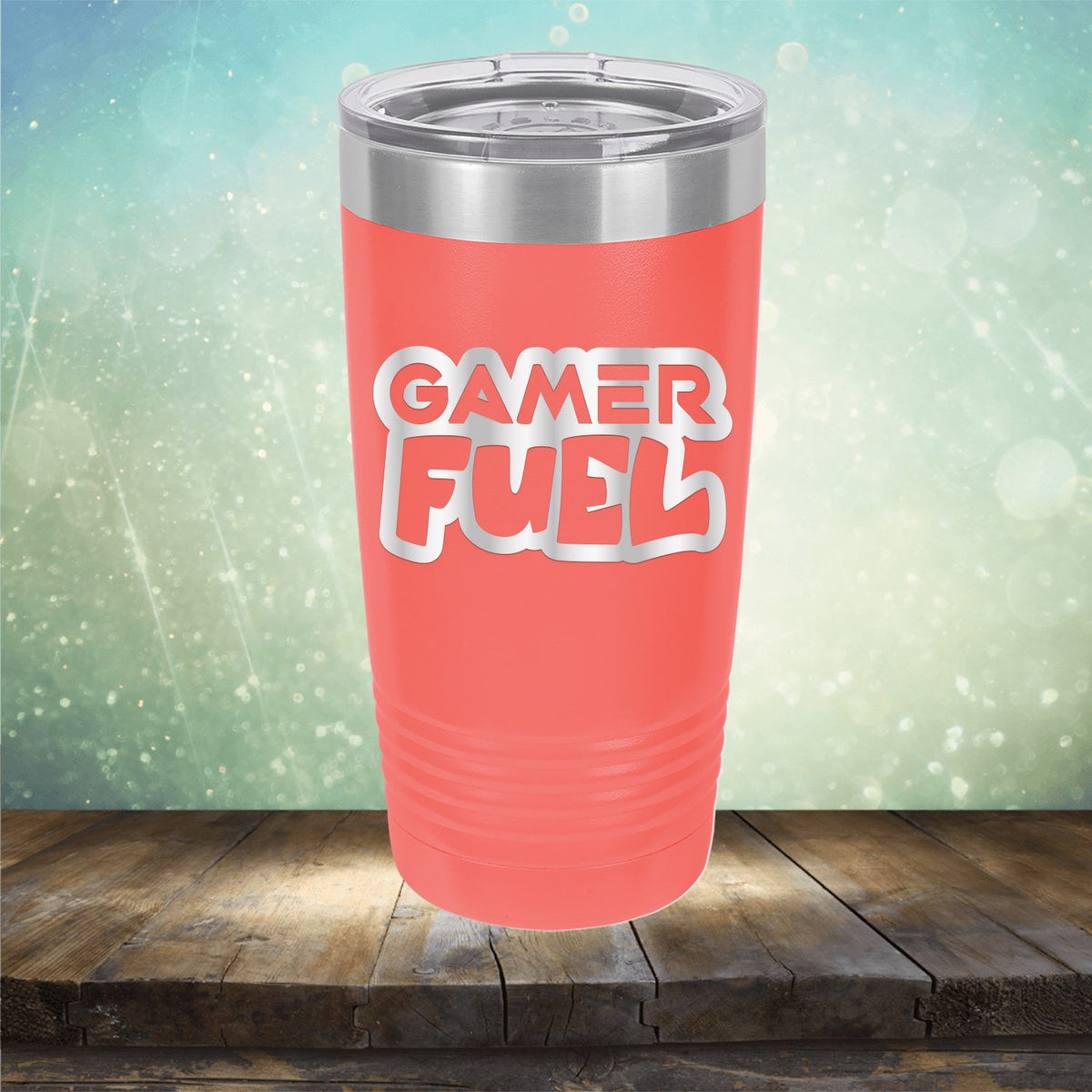Gamer Fuel - Laser Etched Tumbler Mug