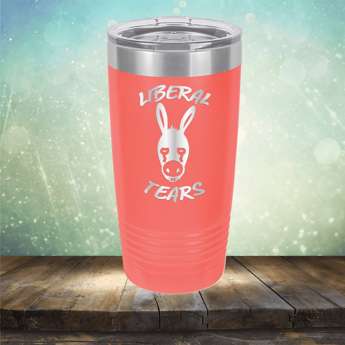 Liberal Tears Donkey - Laser Etched Tumbler Mug
