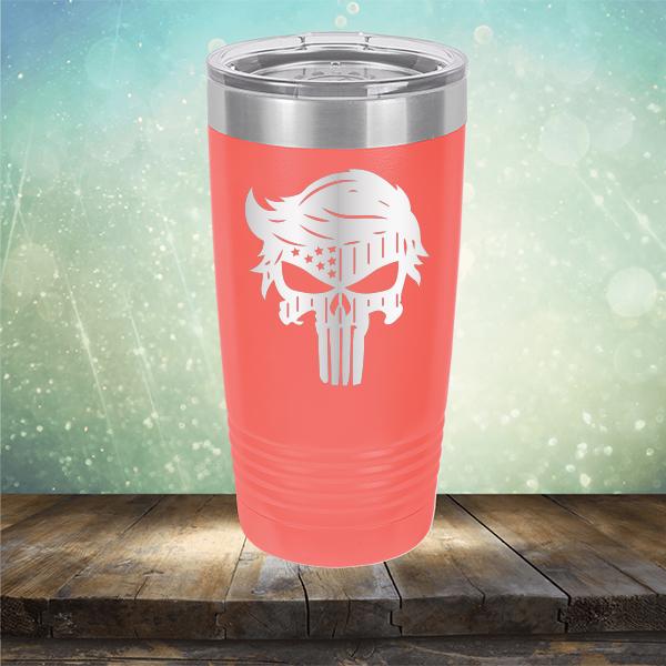 Donald Trump Punisher - Laser Etched Tumbler Mug