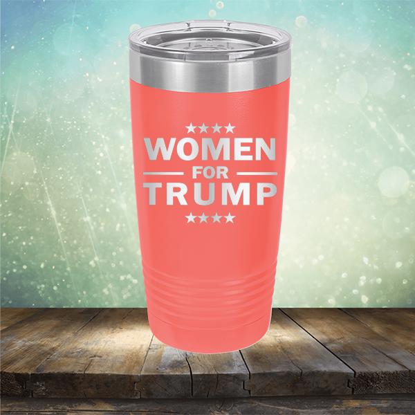Women For Trump - Laser Etched Tumbler Mug