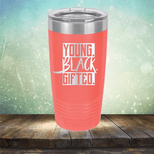 Young Black Gifted - Laser Etched Tumbler Mug