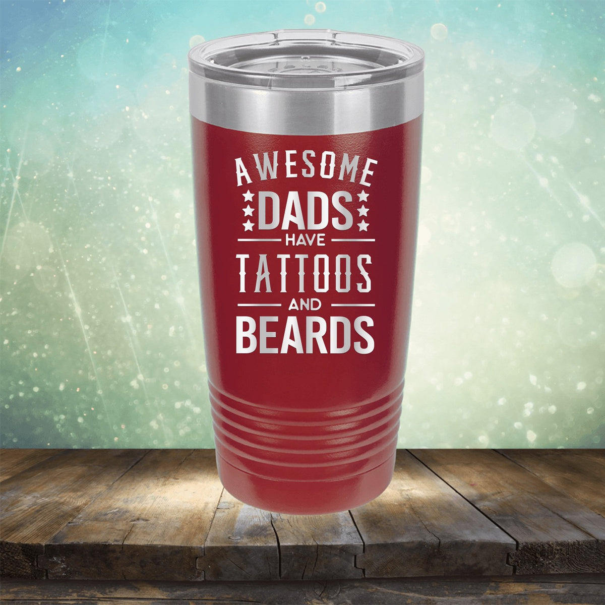 Awesome Dads Have Tattoos And Beards