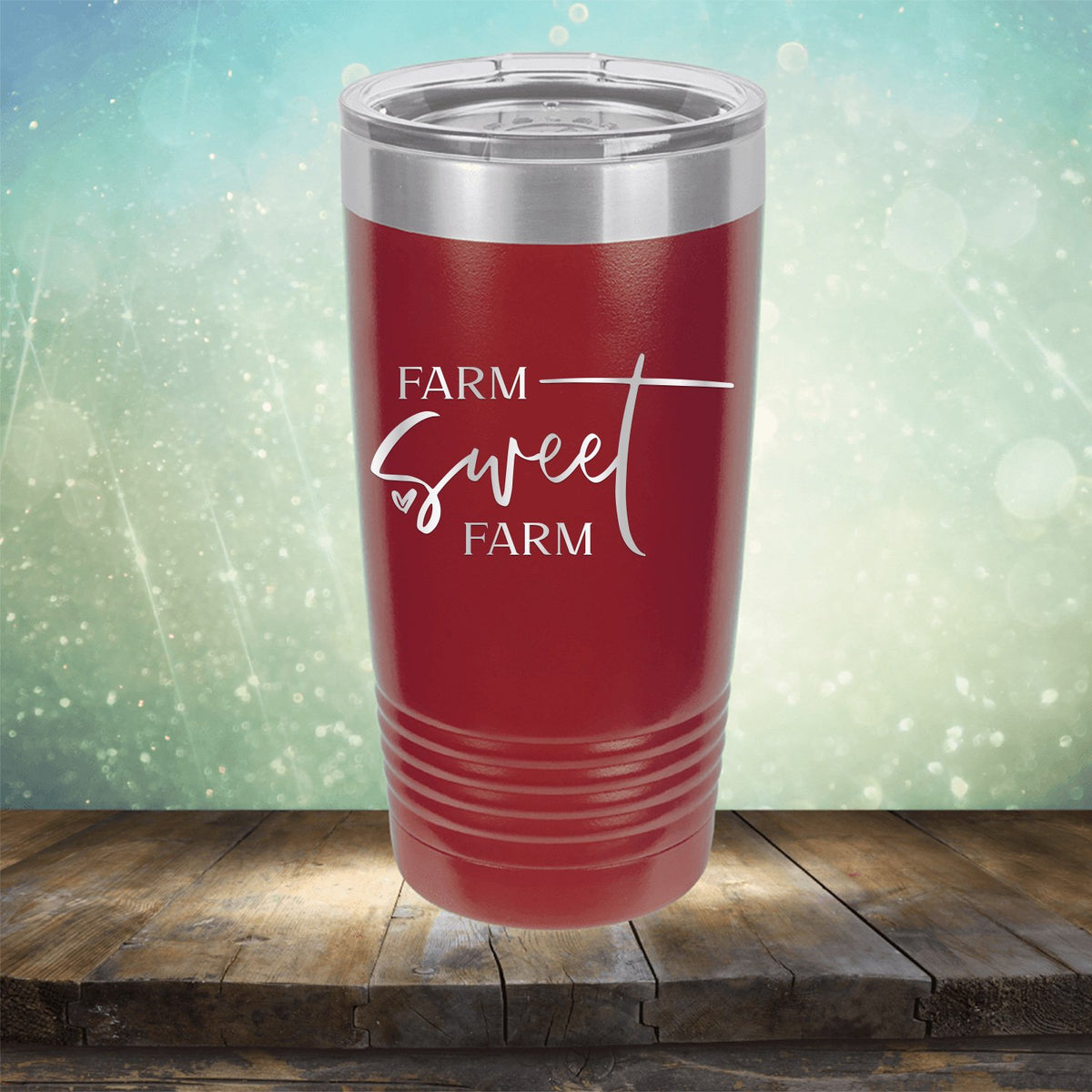 Farm Sweet Farm - Laser Etched Tumbler Mug