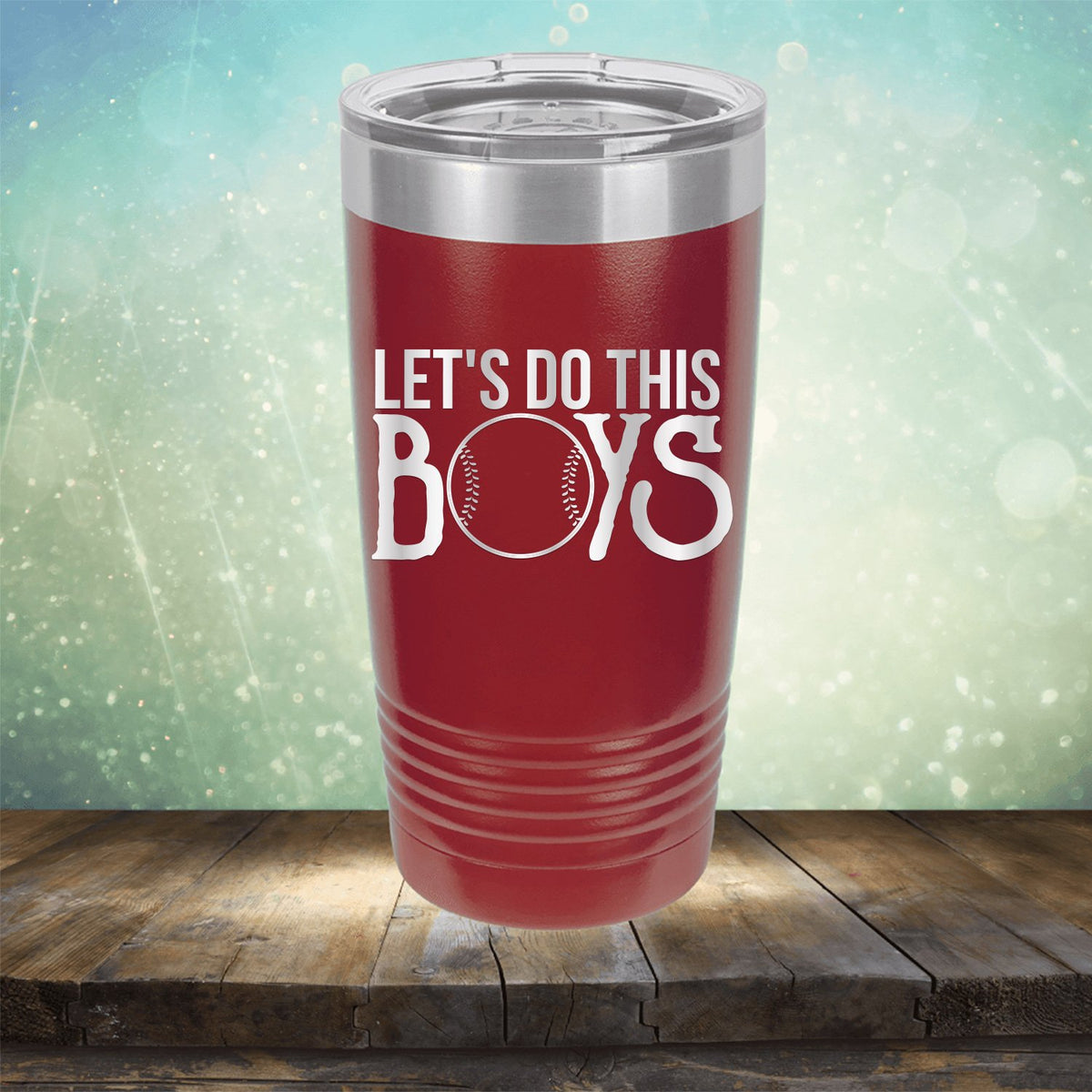 Lets Do This Boys - Laser Etched Tumbler Mug