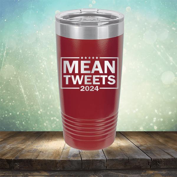 Mean Tweets 2024 - Laser Etched Tumbler Mug