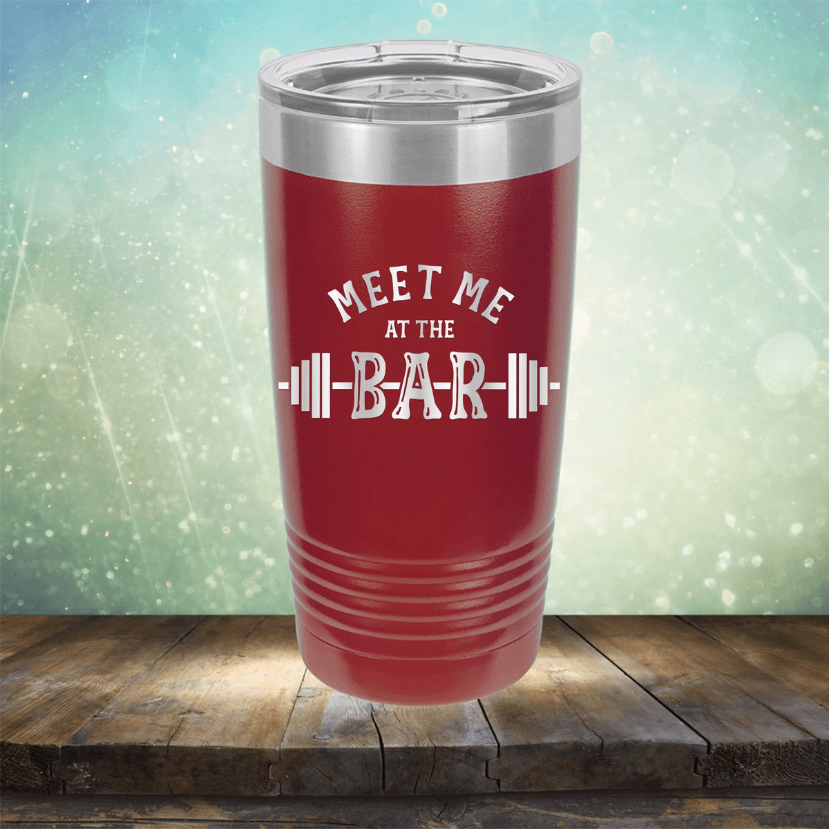Meet Me At The Bar - Laser Etched Tumbler Mug