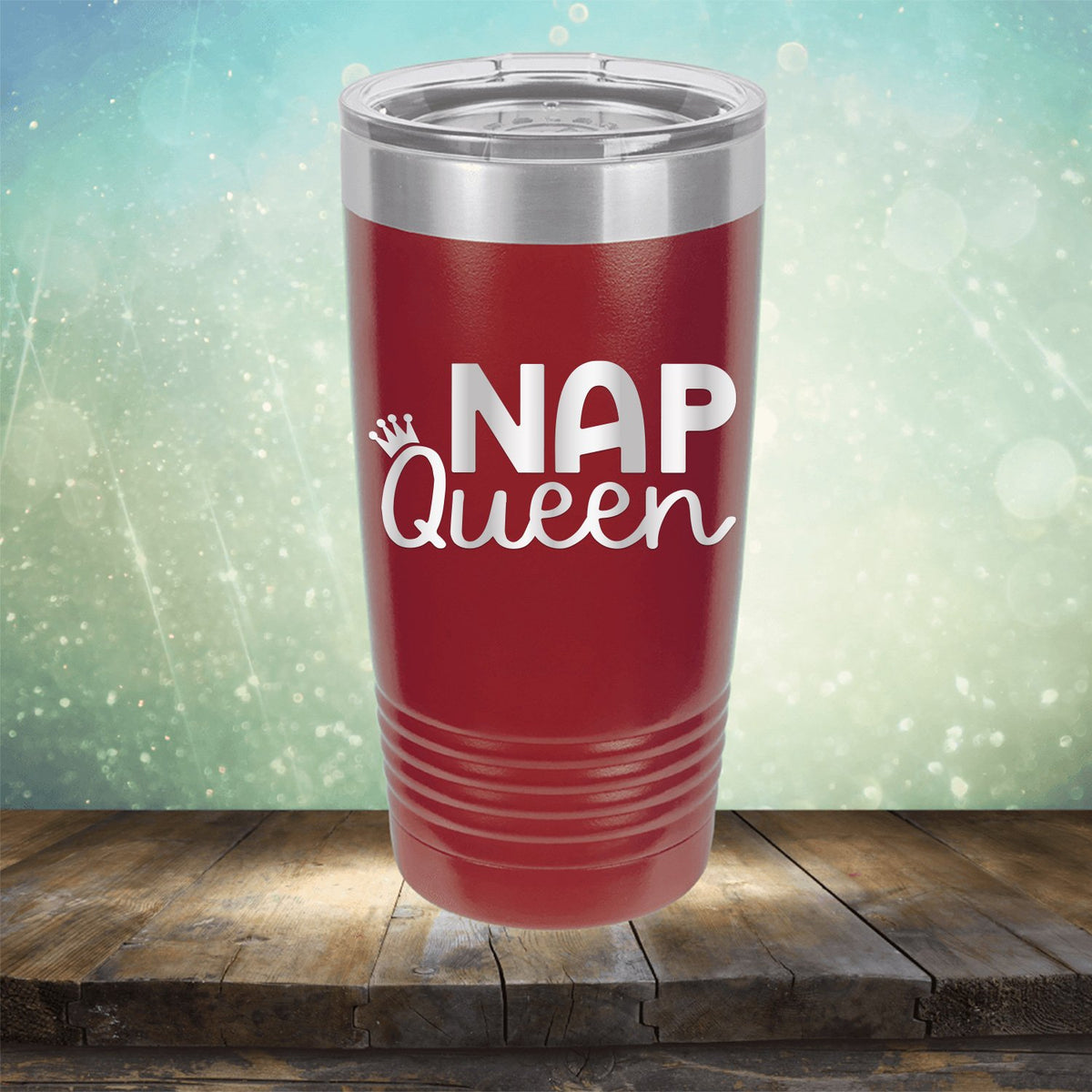 Nap Queen - Laser Etched Tumbler Mug