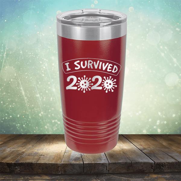 I Survived 2020 - Laser Etched Tumbler Mug