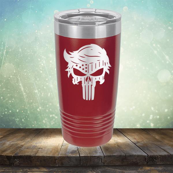 Donald Trump Punisher - Laser Etched Tumbler Mug