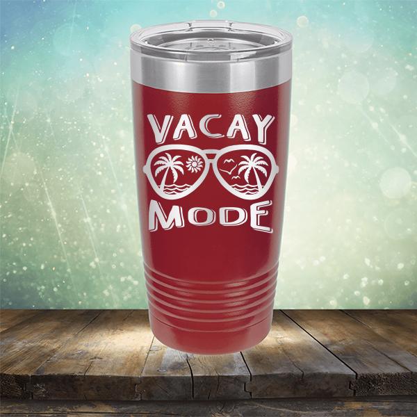 Beach Vacay Mode - Laser Etched Tumbler Mug