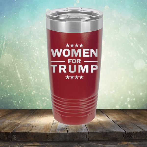 Women For Trump - Laser Etched Tumbler Mug