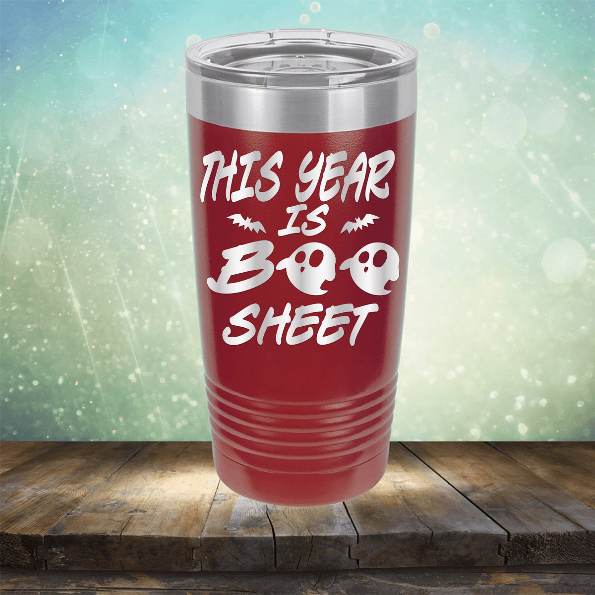 This Year is Boo Sheet - Laser Etched Tumbler Mug
