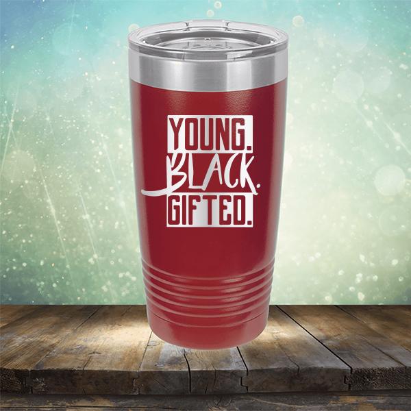 Young Black Gifted - Laser Etched Tumbler Mug