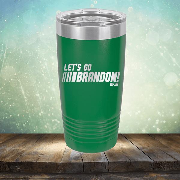 Let&#39;s Go Brandon FJB Racing - Laser Etched Tumbler Mug