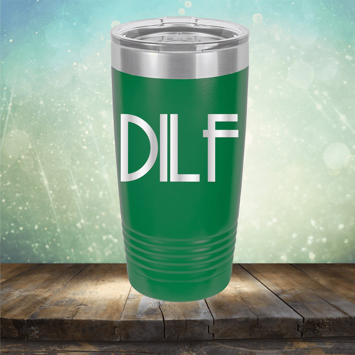 DILF - Laser Etched Tumbler Mug