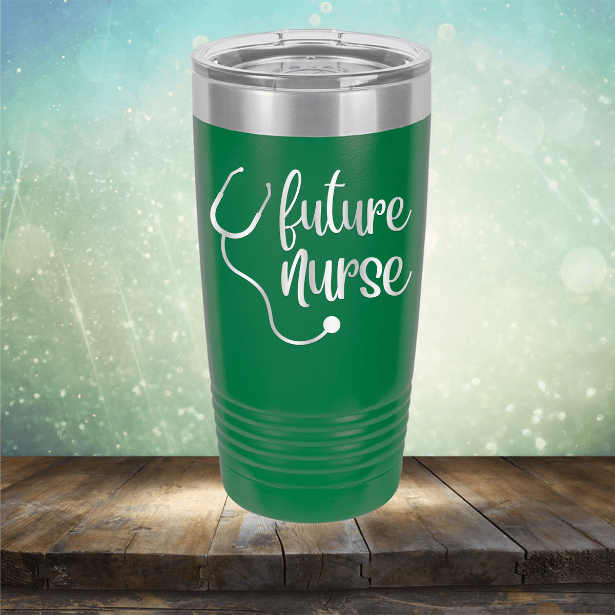 Future Nurse with Stethoscope
