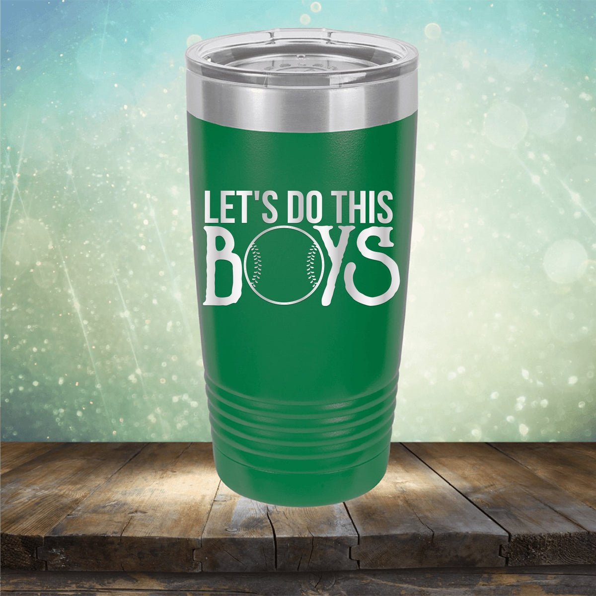 Lets Do This Boys - Laser Etched Tumbler Mug